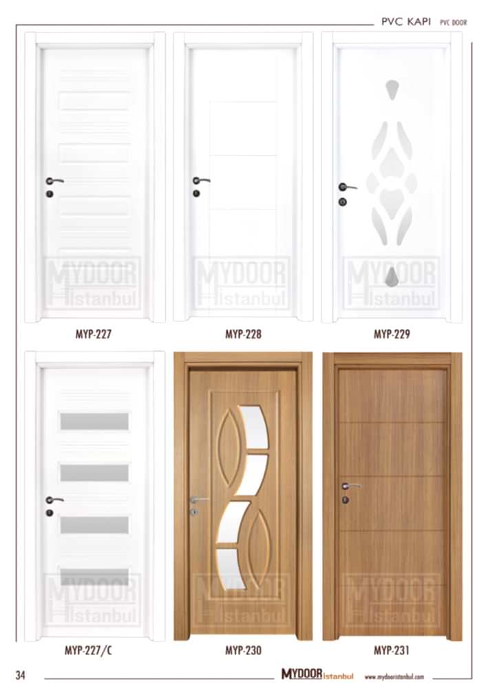pvc iç oda kapısı