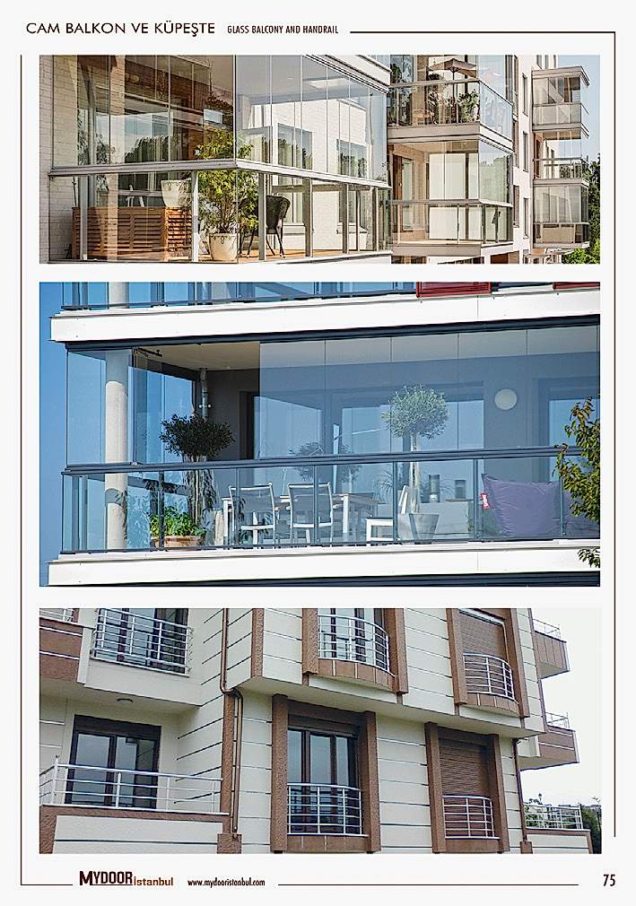 cam balkon küpeşte